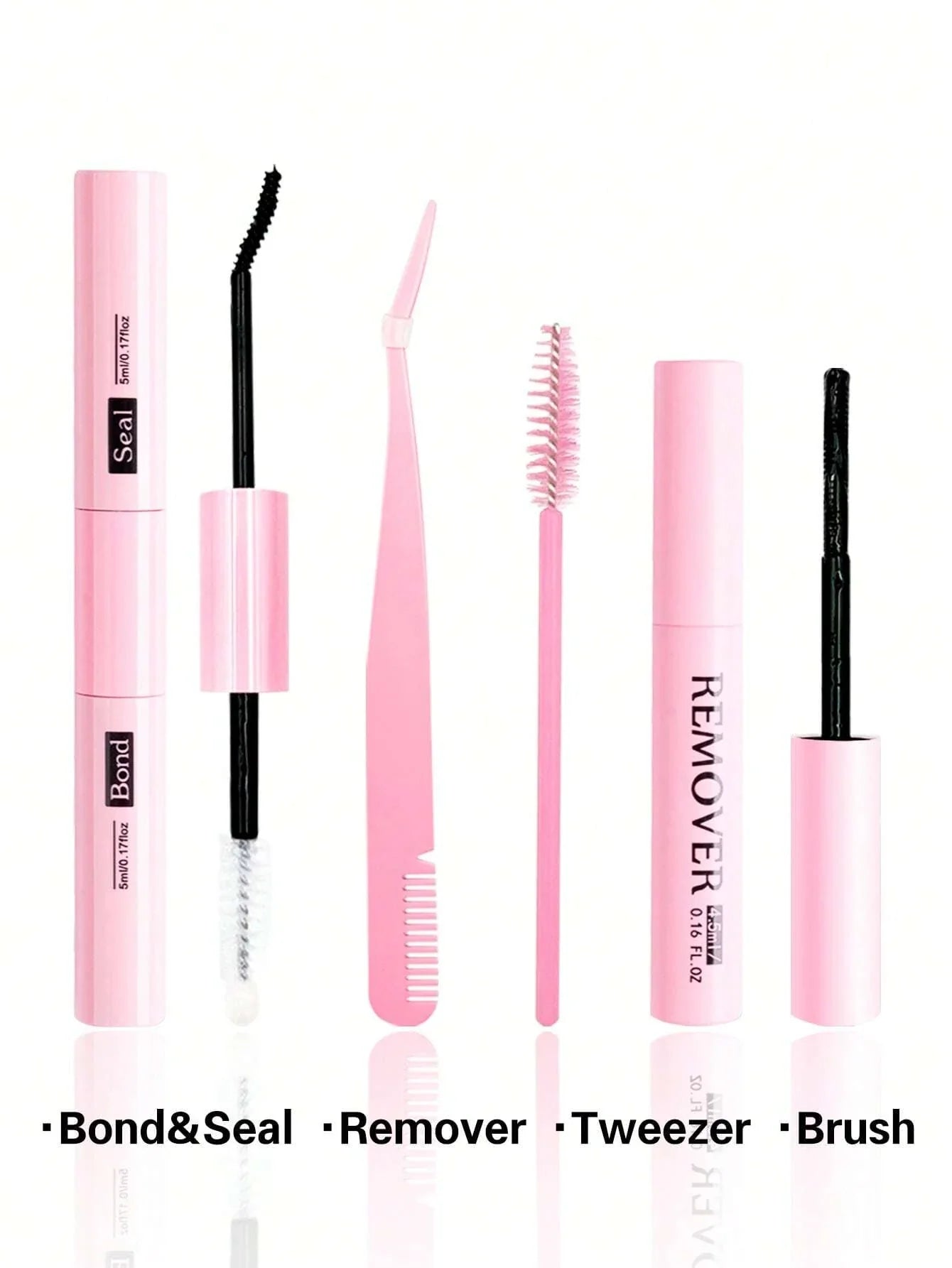 200 pièces Faux cils en grappe moelleux 50D,