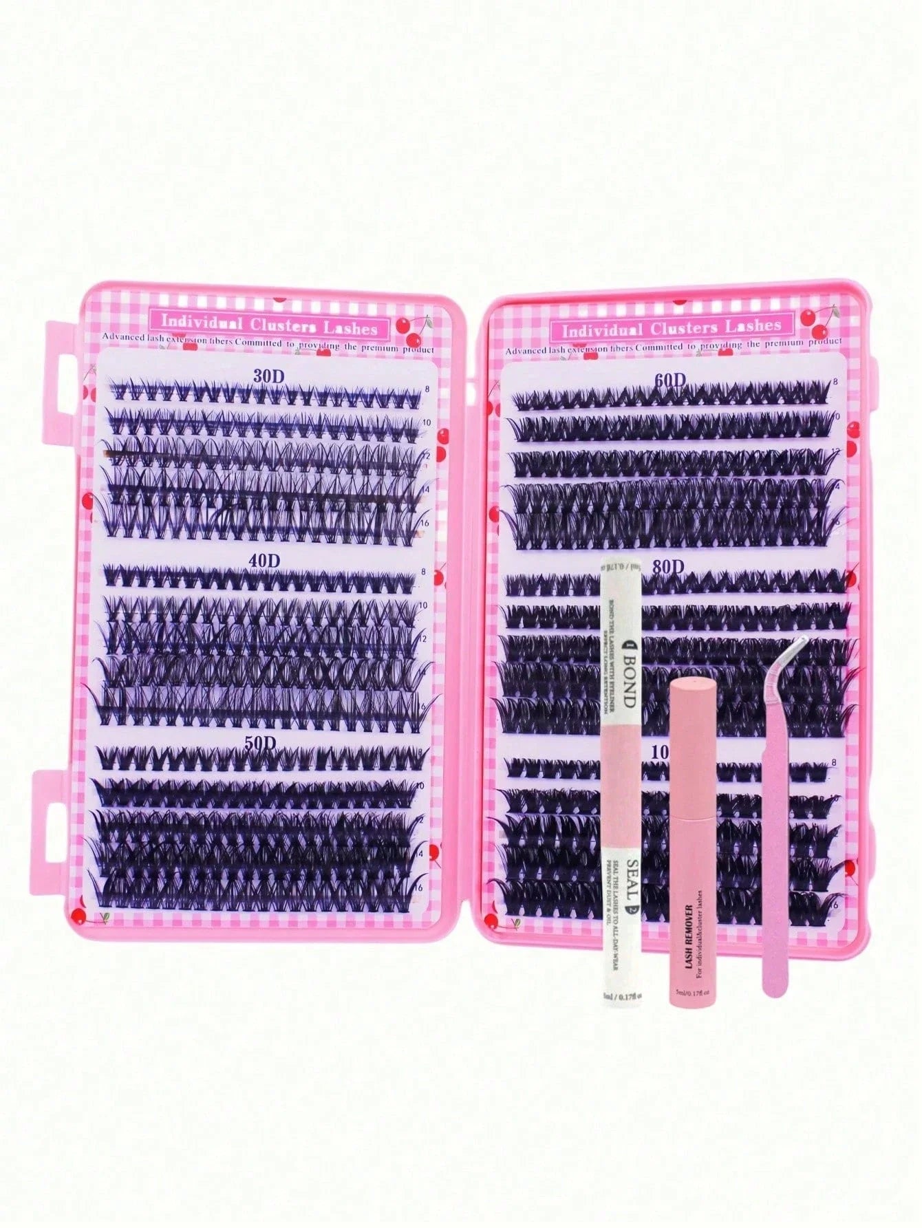 640/590/800 pièces Kit d'extension de cils