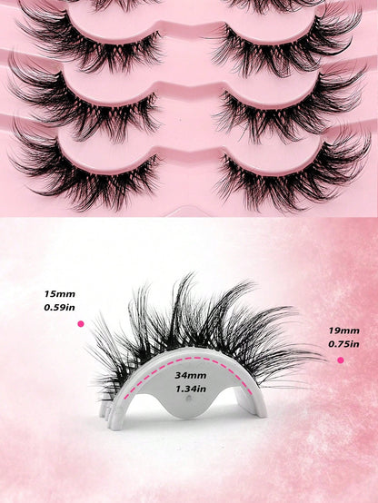 eyelashes 7 paires