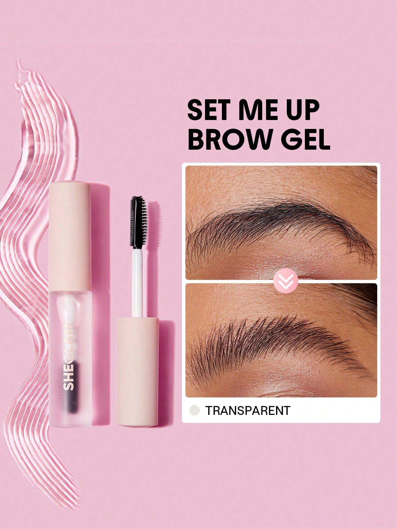 SHEGLAM Set Me Up Brow Gel Long Lasting Waterproof