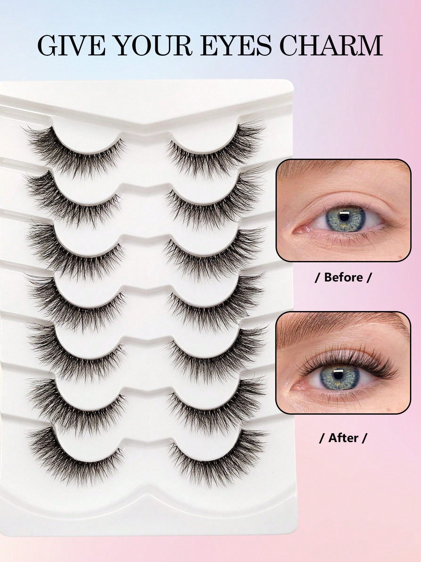 eyelashes 7 paires