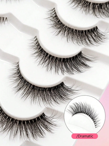eyelashes 7 paires