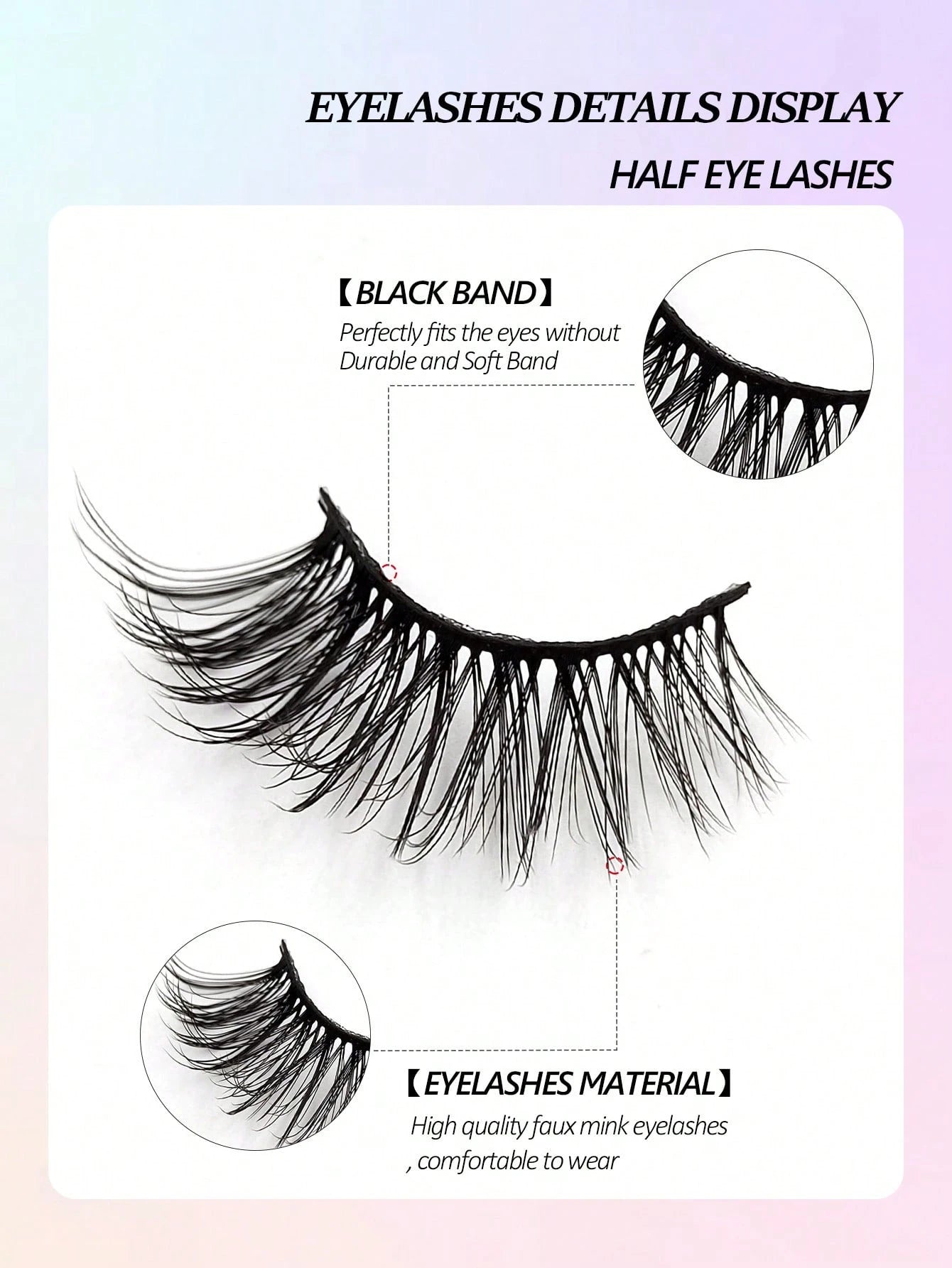 eyelashes 10 paires