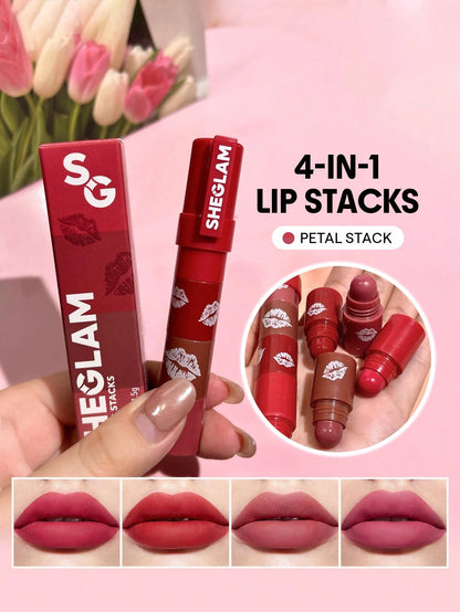 SHEGLAM Mega Lip Stacks-pink