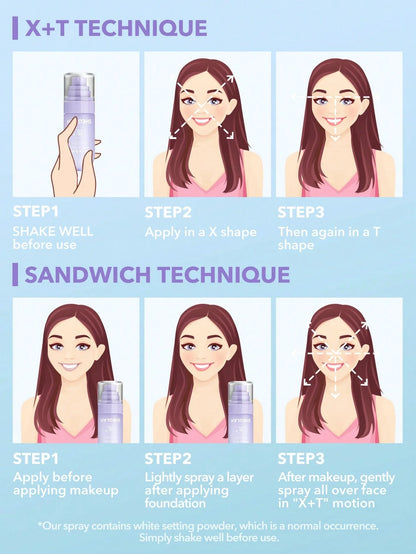 SHEGLAM Lock'D In Setting Spray Mattifying Effect Quick-Drying Long Lasting Makeup