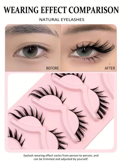 eyelashes 7 paires