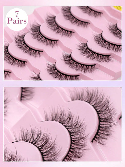 eyelashes 7 paires