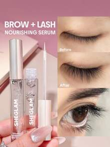 SHEGLAM Gro-Pro Nourishing Lash Serum Clear Brow Serum Easy