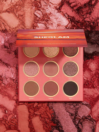 SHEGLAM Beach Sunset Palette 9-Color Shimmer