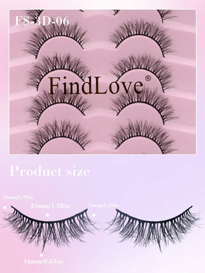 eyelashes 7 paires