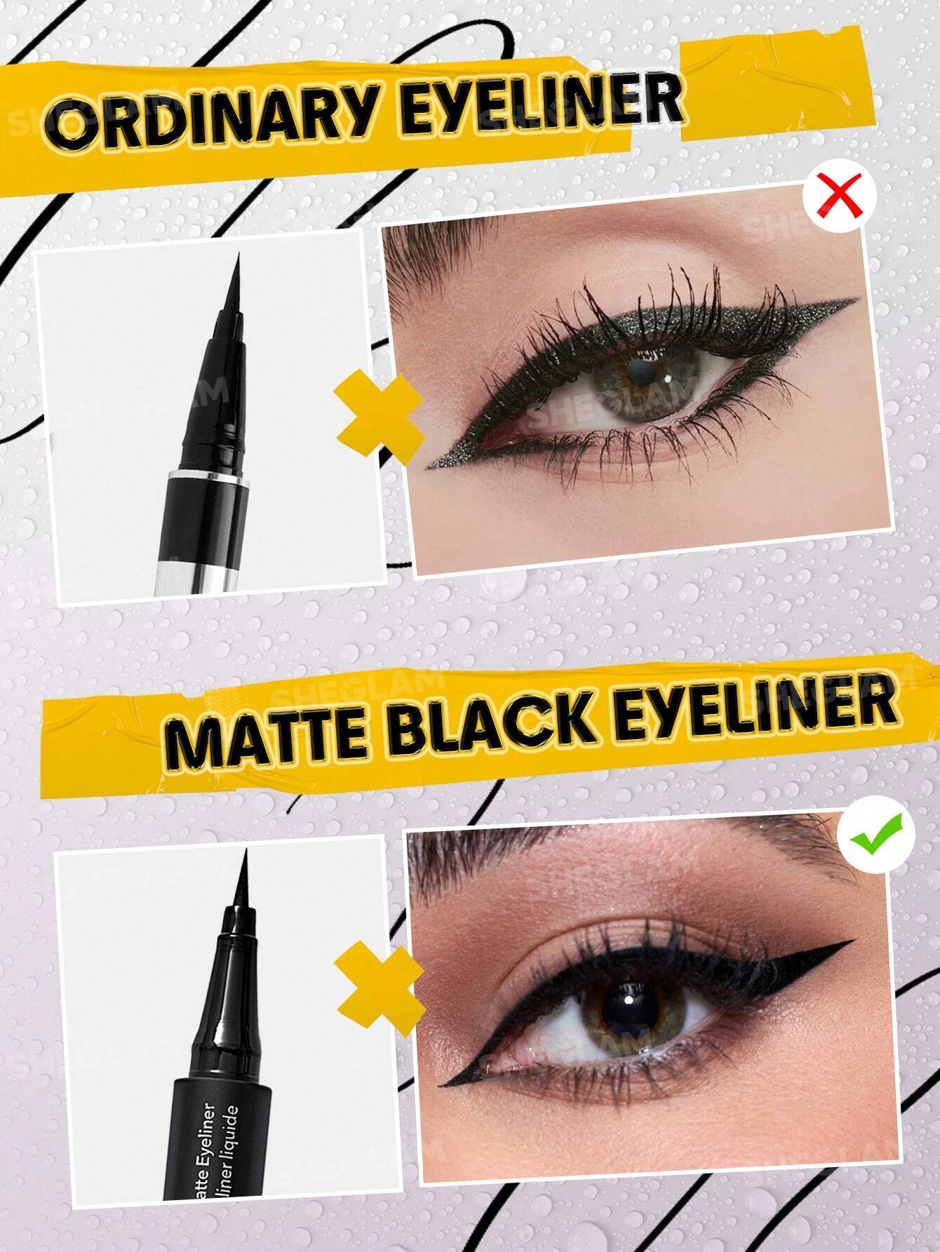 SHEGLAM Oh So Rich Matte Eyeliner Brand Beauty Makeup