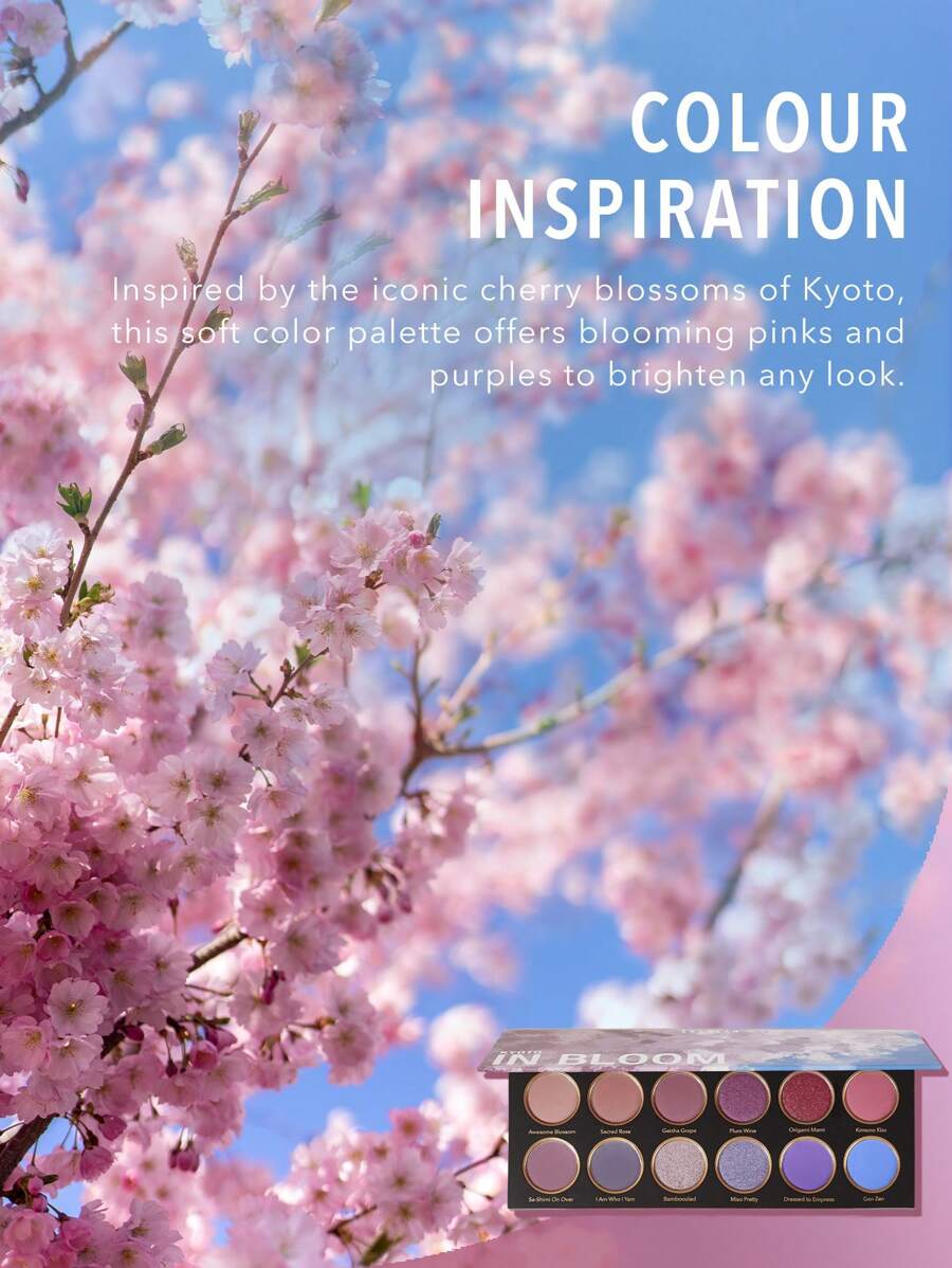 SHEGLAM Kyoto In Bloom Palette 12-Clolor Shimmer