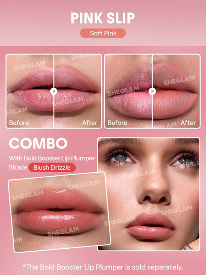 SHEGLAM Bold Booster Crayon à LèVres Repulpant Rouge