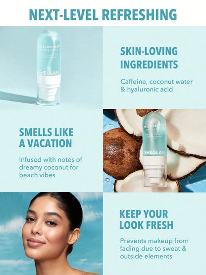 SHEGLAM Press Refresh Setting Spray Moisturizing Long Lasting Makeup