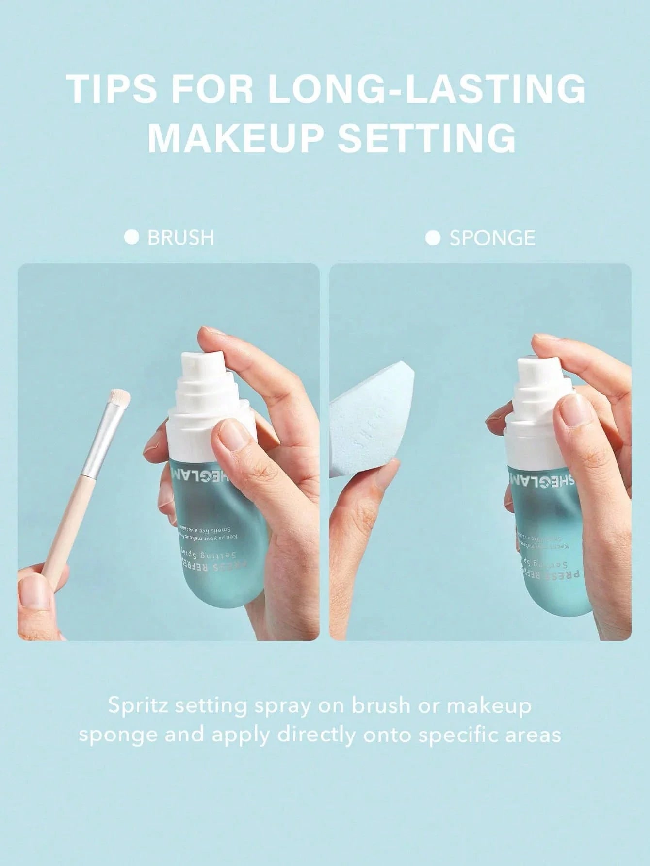 SHEGLAM Press Refresh Setting Spray Moisturizing Long Lasting Makeup