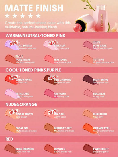 SHEGLAM Color Bloom Liquid Blush