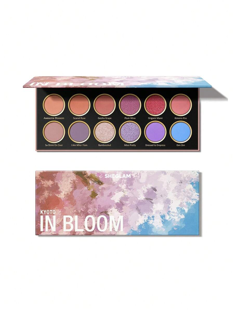 SHEGLAM Kyoto In Bloom Palette 12-Clolor Shimmer