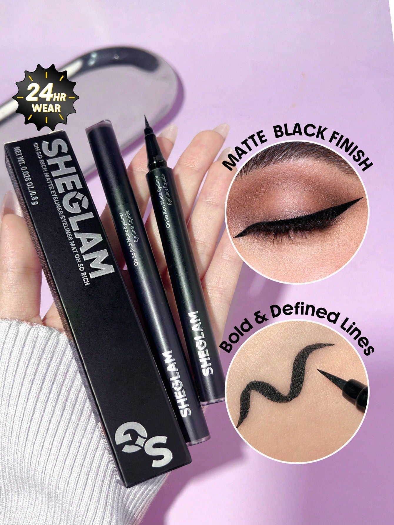 SHEGLAM Oh So Rich Matte Eyeliner Brand Beauty Makeup
