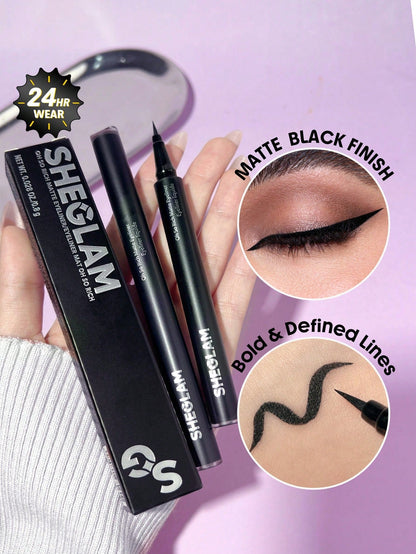 SHEGLAM Oh So Rich Matte Eyeliner Brand Beauty Makeup