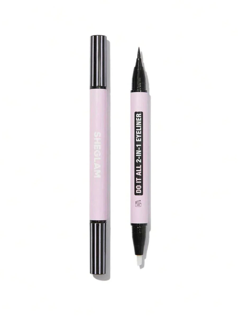 SHEGLAM Do It All 2-In-1 Eyeliner Waterproof Matte