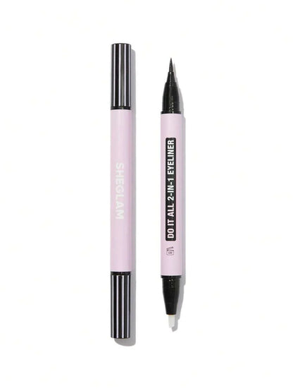 SHEGLAM Do It All 2-In-1 Eyeliner Waterproof Matte