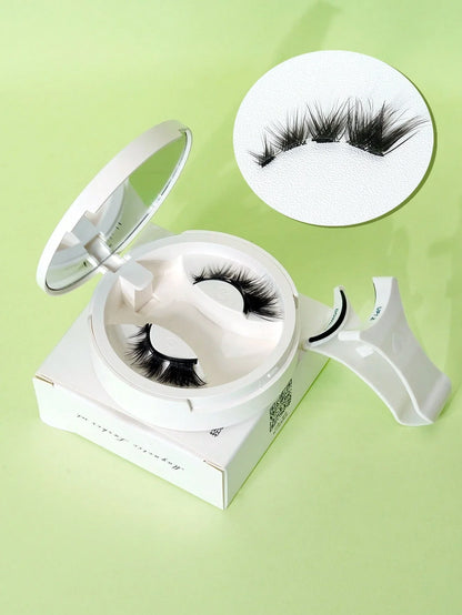 1 paire de faux cils magnétiques CC Curl avec pince à épiler