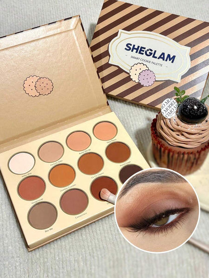 SHEGLAM Smart Cookie Palette 12-Clolor Shimmer