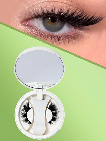 1 paire de faux cils magnétiques CC Curl avec pince à épiler