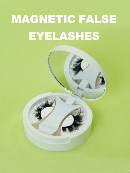 1 paire de faux cils magnétiques CC Curl avec pince à épiler