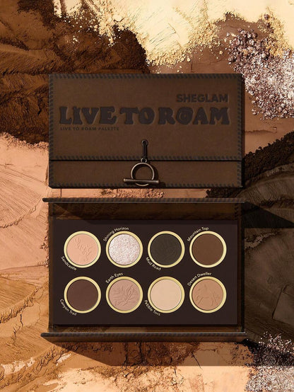 SHEGLAM Live To Roam Palette 8-Color Shimmer