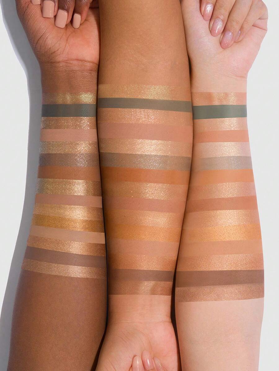 SHEGLAM Afterglow Palette 15-Color Matte Gilding Shimmer