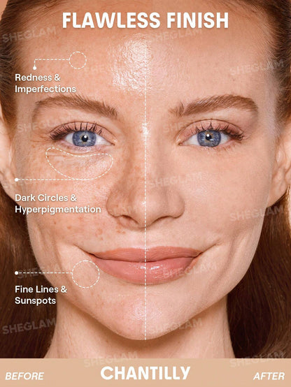 SHEGLAM Lock & Go Long-Lasting Fond De Teint Cushion