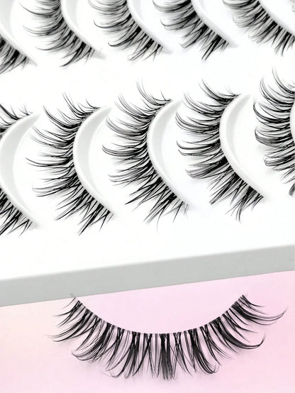eyelashes 10 paires