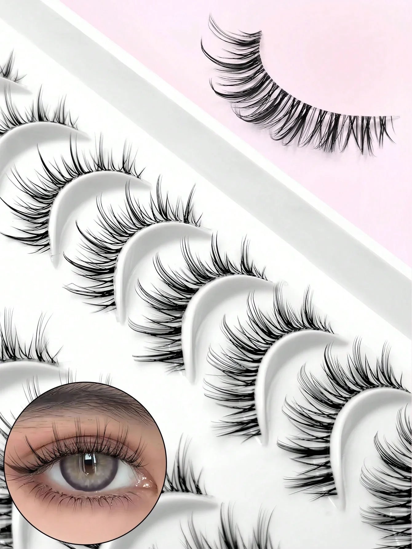 eyelashes 10 paires