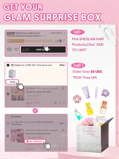 SHEGLAM HAIR Locked in Glossy Shine Strong Styling Stick