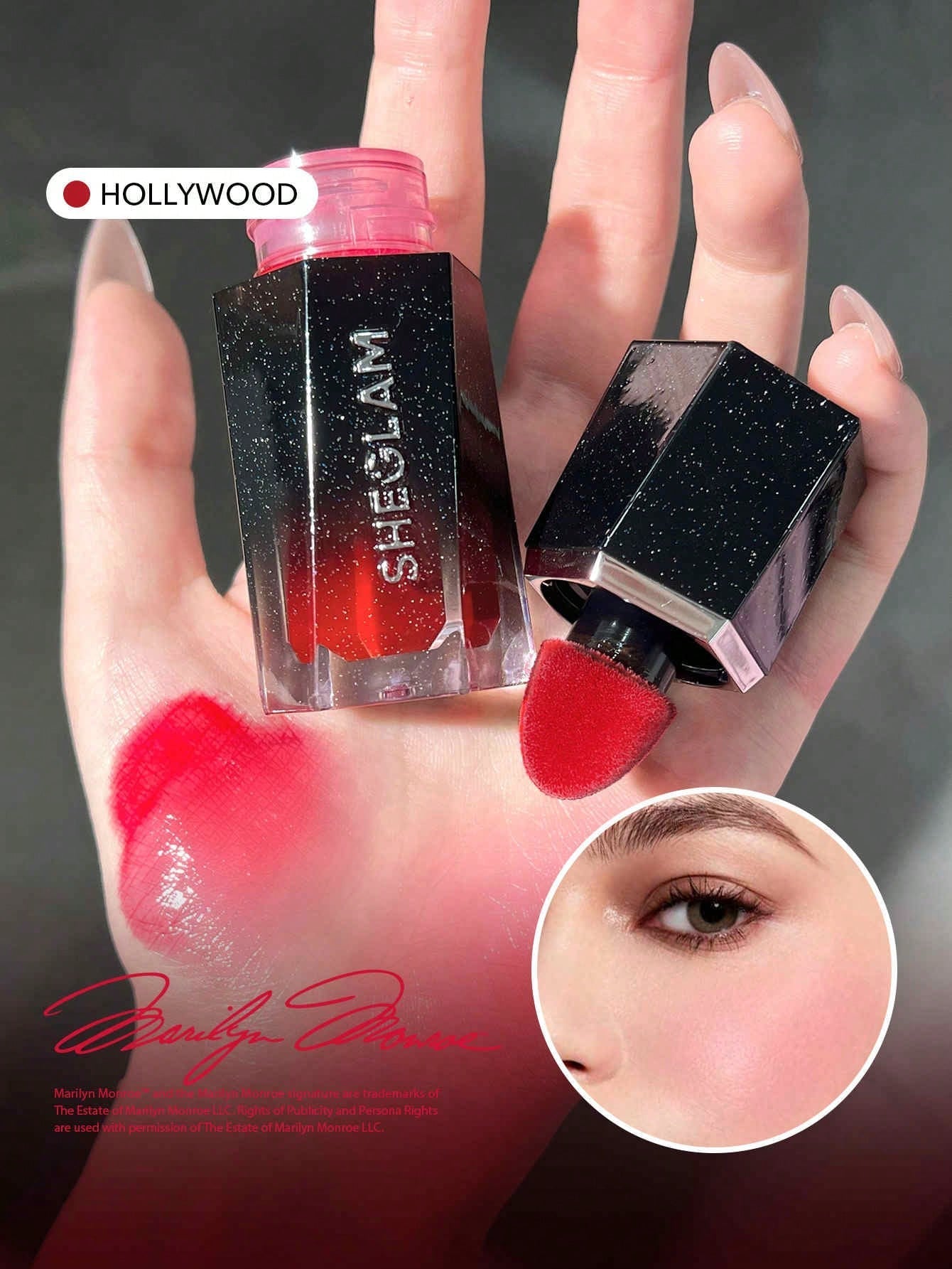 SHEGLAM Marilyn Monroe X SHEGLAM Color Bloom Dewy Liquid Blush