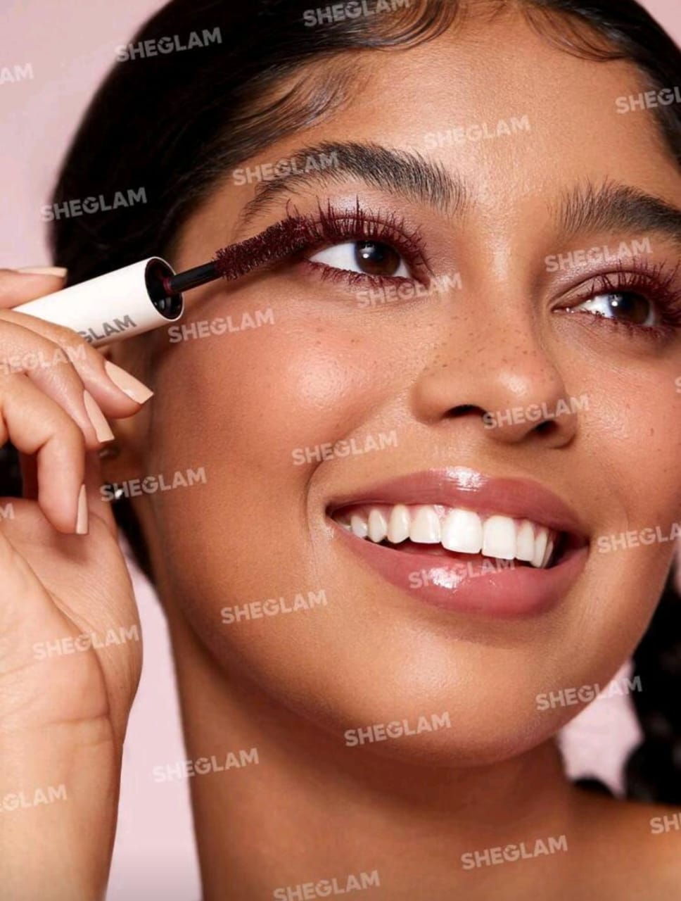 SHEGLAM All-In-One Volume & Length Mascara-Waterproof Burgundy