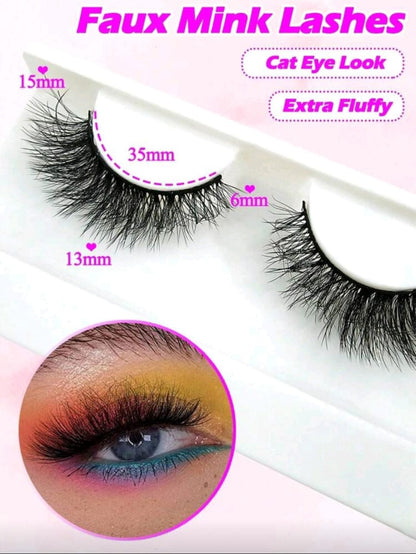 Eyelashes 7 paires