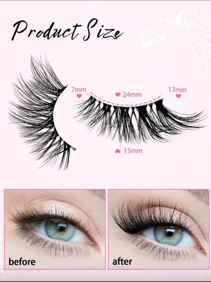 Eyelashes 7 paires