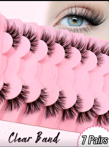 Eyelashes 7 paires
