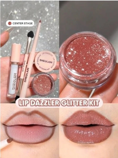 SHEGLAM Lip Dazzler Glitter Kit