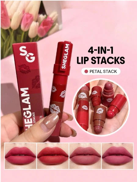 SHEGLAM Mega Lip Stacks-Pink