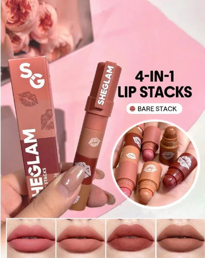 SHEGLAM Mega Lip Stacks-Pink