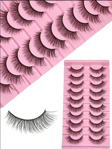 eyelashes 10 paires