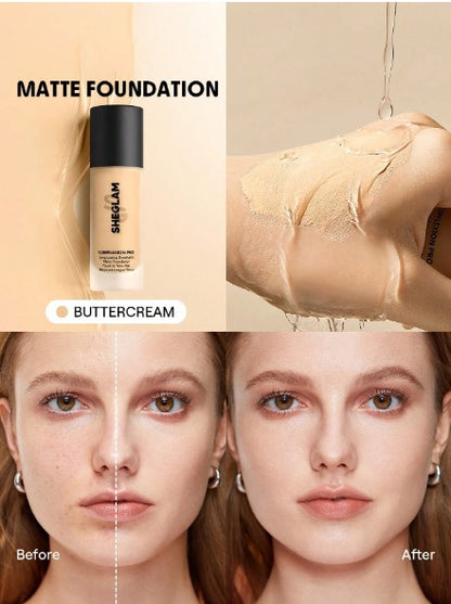 SHEGLAM Complexion Pro Long Lasting Breathable Matte Foundation