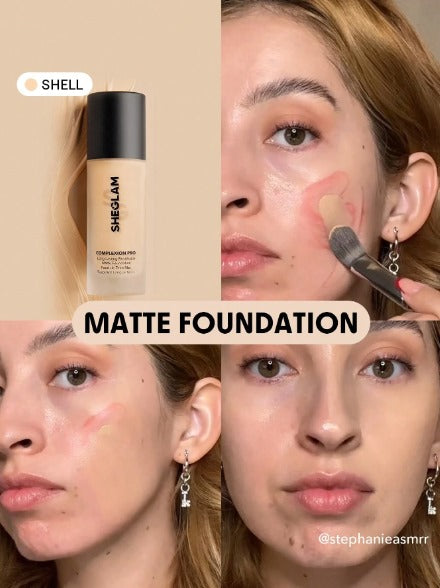 SHEGLAM Complexion Pro Long Lasting Breathable Matte Foundation