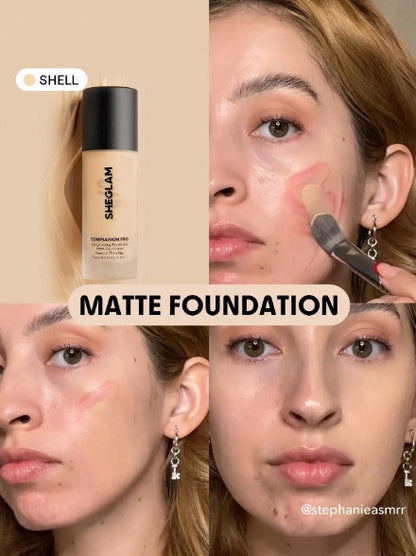 SHEGLAM Complexion Pro Long Lasting Breathable Matte Foundation