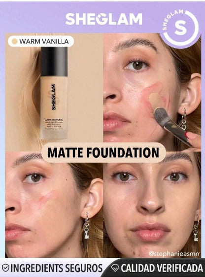 SHEGLAM Complexion Pro Long Lasting Breathable Matte Foundation